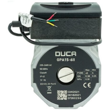 Двигатель насоса Duca ERP GPA 15-6 II
